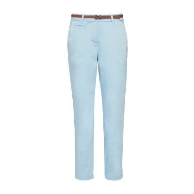 Abbildung von comma Stoffhose, Damen, Größe: 44, Blassblau
