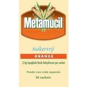 Abbildung von Metamucil Orange zuckerfrei 30 Beutel