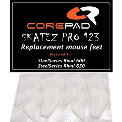 Abbildung von Corepad Skatez PRO 123 Ersatz Mausfüße für SteelSeries Rival 600 650