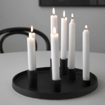 Abbildung von Storefactory Windlicht Kerzenleuchter Lingsberg Schwarz