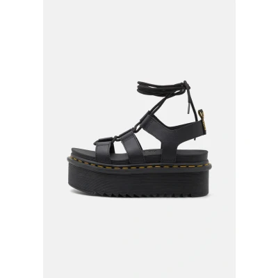 Abbildung von Dr. Martens Nartilla XL Plateausandalette, Damen, Größe: 40, Black athena Schuhe