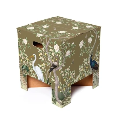 Abbildung von Dutch Design Brand Chair Nachttisch, Golden Paradise, 30x30x34 cm