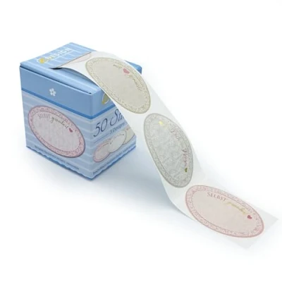 Abbildung von AVERY Zweckform 56861 Marmeladen Etiketten selbstklebend 50 Stück (58x38mm, Aufkleber Marmeladenglas, Einmachen, Haushaltsetiketten ablösbar, Selbstgemacht, beschriftbar) Sticker auf Rolle