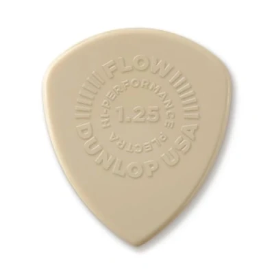 Abbildung von Dunlop Nylon + Durchfluss Plektrum, 1,25 mm, 12 Stück