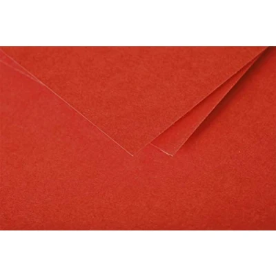 Abbildung von Clairefontaine 55996C Packung mit 20 Umschläge Pollen selbstklebend, Format C6 (11,4x16,2cm), 120g, Korallenrot, ideal für Ihre Einladungen und Korrespondenz, 1 Pack