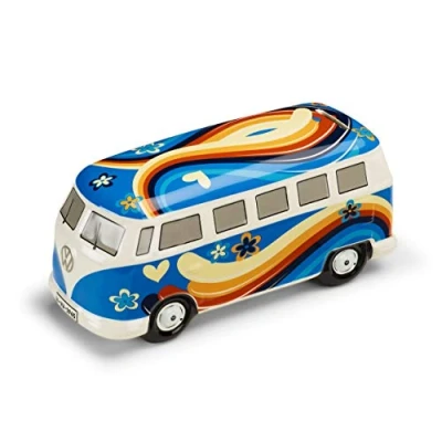 Abbildung von Volkswagen 7E908770918R Bulli Spardose, Hippie T1, Hellblau, VW Heritage Kollektion, Bunt, Einheitsgröße
