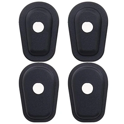 Abbildung von eMagTech 4 x Front und Heckblinker Adapter aus ABS Kunststoff, kompatibel mit ZX6R ZX7R ZX9R ZX12R