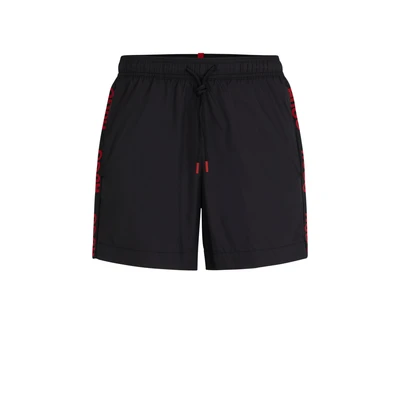 Abbildung von HUGO FAB Badeshorts, Herren, Größe: Medium, Black one