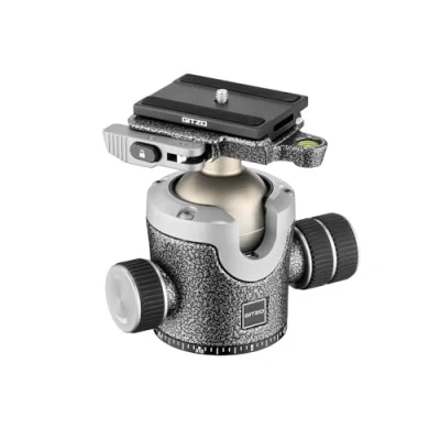 Abbildung von Gitzo Zentrischer Stativ Kugelkopf der Serie 4, für DSLR und SLR Stative, mit Hebelverriegelung, kompatibel Systematic u. Mountaineer Stativen, Professionelles Fotozubehör, 30 kg Traglast