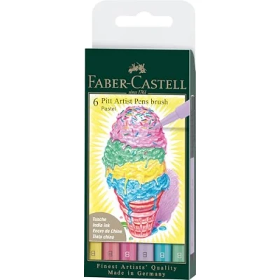 Abbildung von Etui a 6 stuks Pastel