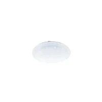 Abbildung von Eglo 97878 LED Deckenleuchte FRANIA S mit Kristallen in weiß Ø33cm H:7cm