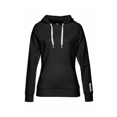 Abbildung von Bench Kapuzenpullover schwarzweiß, Damen, Größe: 32/34, Schwarz weiß
