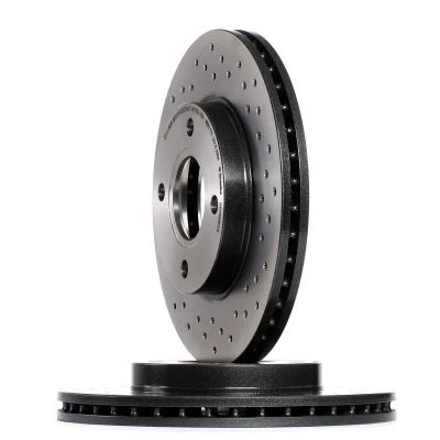 Abbildung von BREMBO XTRA LINE 09.7806.1X Bremsscheibe 258 22 4 gelocht/innenbel. beschichtet FORD: FIESTA 4, 5, Focus Mk1 Schrägheck, MAZDA: 2 Hatchback