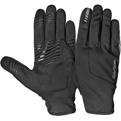 Abbildung von GripGrab Hurricane 2 Winddichte Frühling Herbst Fahrrad Übergangshandschuhe Gepolsterte rutschfeste Radsport Handschuhe