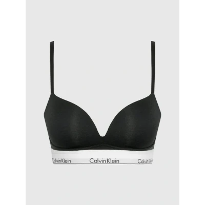 Abbildung von Calvin Klein Underwear Plunge Pushup BH, Damen, Größe: 70D, Black