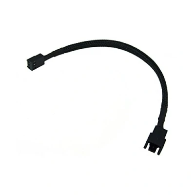 Abbildung von Phobya Adapter 3Pin (12V) auf (7V) 20cm Schwarz Kabel Lüfterkabel und