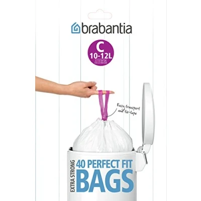 Abbildung von Brabantia Müllbeutel C, 10 12 L, 40 Stück