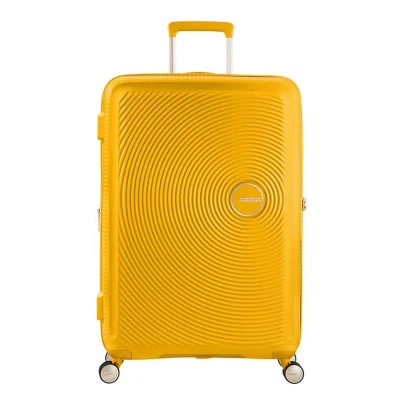 Abbildung von American Tourister Soundbox Spinner 77/28 TSA EXP Golden Yellow 884741371 Koffer mit 4 Rollen