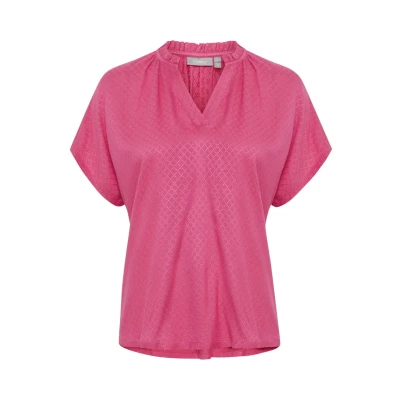 Abbildung von Fransa Nemma BL Bluse, Damen, Größe: Medium, Camellia rose