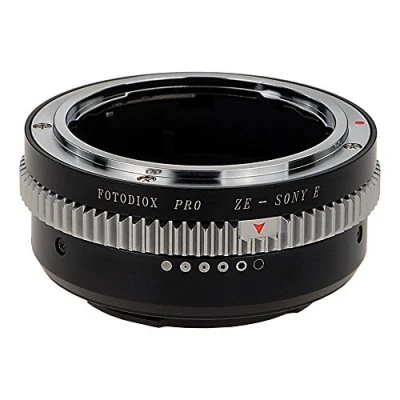 Abbildung von Fotodiox Pro Lens Mount Adapter Compatible with Mamiya ZE 35mm Film Lenses on Sony E Cameras