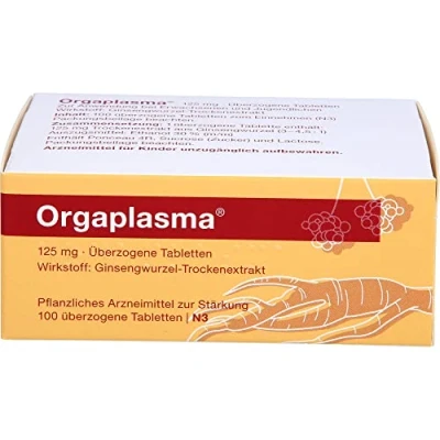 Abbildung von Orgaplasma Überzogene Tabletten 100 St