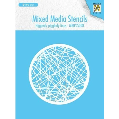 Abbildung von Nellie Snellen Precision Circle Stencils Round Higgledy Piggledy Lines