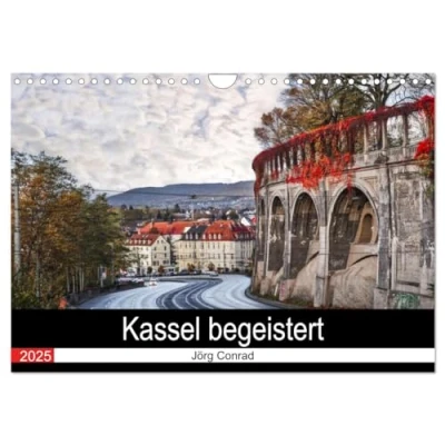 Abbildung von Kassel begeistert (Wandkalender 2025 DIN A4 quer), CALVENDO Monatskalender