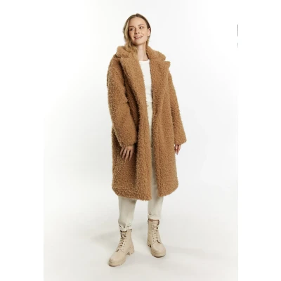 Abbildung von Dreimaster Klassischer Mantel, Damen, Größe: XL/XXL, Beige