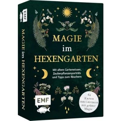 Abbildung von Kartenset: Magie im Hexengarten 64 Karten zum Gärtnern Mit grüner Magie: altem Gartenwissen, Zauberpflanzenporträts, Meditationen, Ritualen und Anleitungen Räuchern
