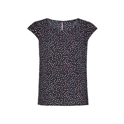 Abbildung von Opus Fannie Summer Bluse, Damen, Größe: 40, Coal blue