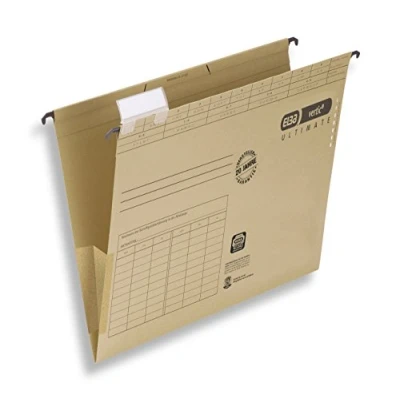 Abbildung von Elba Hängetasche A4, vertic Ultimate aus Karton, braun, 25 Stück, 25er Pack