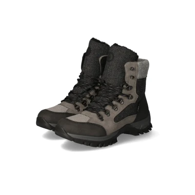 Abbildung von Rieker Outdoorschuhe Snowboot/Winterstiefel, Damen, Größe: 36, Grau Schuhe