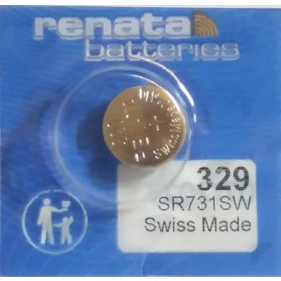 Abbildung von RENATA / Swatch Group Knopfzelle Silberoxid 329 1,55 V 37 mAh Blister x 1