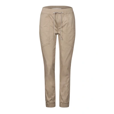 Abbildung von Street One Jogginghose, Damen, Größe: 42x28, Beige
