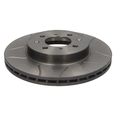 Abbildung von BREMBO MAX LINE 09.5509.75 Bremsscheibe 262 21 4 innenbelüftet, geschlitzt beschichtet mit Schrauben HONDA: CIVIC V Hatchback, 6 Aerodeck