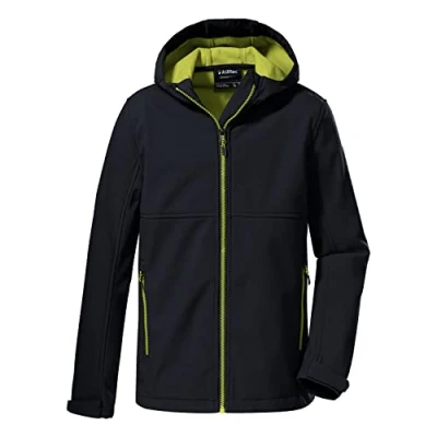 Abbildung von killtec Jungen Softshell Jacke mit Kapuze KOW 202 BYS SFTSHLL JCKT, dunkelnavy, 140, 38568 000