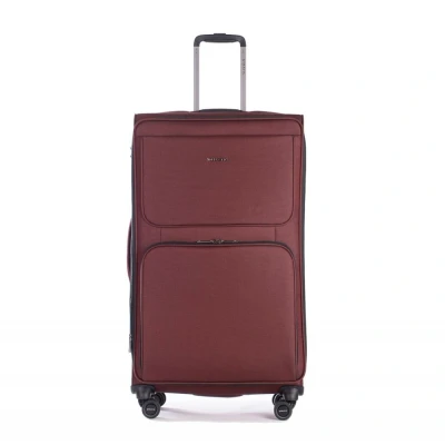 Abbildung von Stratic Bendigo Light + Weichschalen Koffer L redwine mit 4 Rollen Weichgepäck