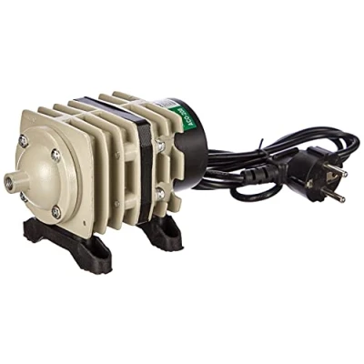 Abbildung von Hailea Luftpumpe/Kolbenkompressor &quot;ACO 208&quot;, 35 l/min, 14,2x8,0x7,8 cm, grau