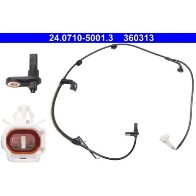 Abbildung von ATE 24.0710 5001.3 ABS Sensor 1165 TOYOTA: Yaris II Schrägheck