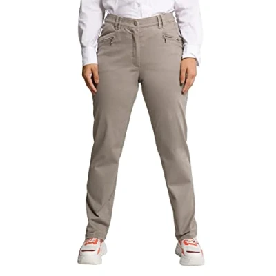 Abbildung von Ulla Popken, Damen, große Größen, Basic Stretchhose Mony