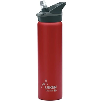 Abbildung von Laken Unisex Erwachsene Thermoskanne TJ7R Thermoskanne, Rot, 18/8 0.75L