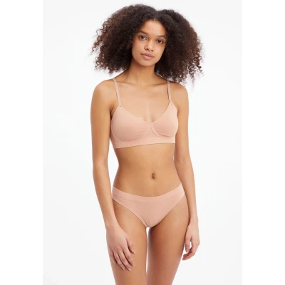 Abbildung von Calvin Klein Underwear Lined Bralette Bustier, Damen, Größe: XL, Clay