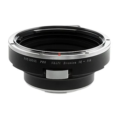 Abbildung von Fotodiox Pro Shift Lens Mount Adapter Compatible with Bronica SQ Lenses on Nikon F Cameras