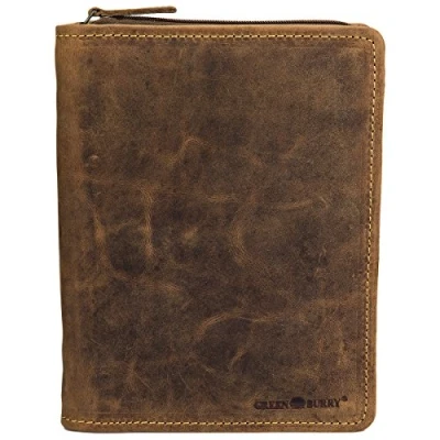 Abbildung von Greenburry Vintage Schreib Notebooktasche, Größe: One Size, Brown