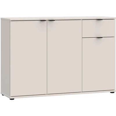 Abbildung von FORTE Sideboard Ganymede, Sideboard, Stauraum, Schublade, Metallgriffe, 4 Dekore, Breite 119,8cm