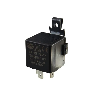 Abbildung von HELLA 4DB 003 750 721 Blinkerrelais 12 mit Halter FORD: Sierra Mk2 Limousine, Schrägheck, Mk1 OPEL: Frontera B SUV