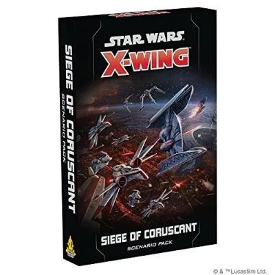 Abbildung von Atomic Mass Games Star Wars X Wing 2nd Ed Siege Of Coruscant Battle Pack