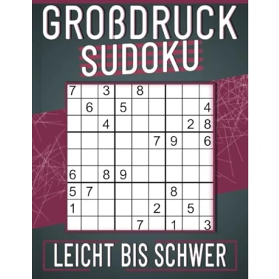 Abbildung von 200 Sudoku Erwachsene Leicht Bis Schwer Großdruck: Zeitvertreib für Erwachsene, Geschenkidee und Großeltern Senioren.