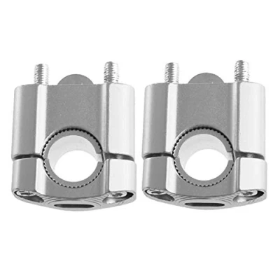 Abbildung von Maso Universal Motorrad Lenkererhöhung 22mm 28mm Silber