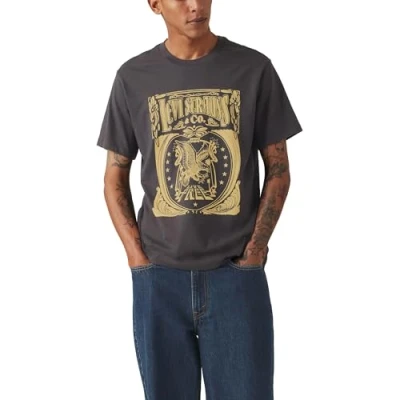 Abbildung von Levi&#039;s® Kurzarmshirt VINTAGE FIT GRAPHIC TEE mit Logoprint